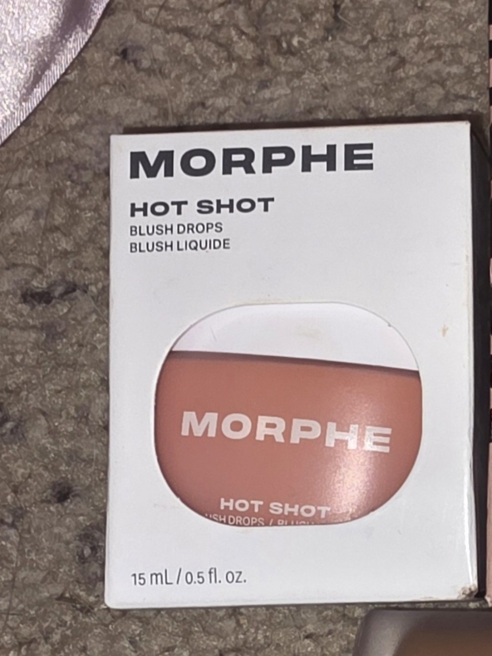 Morphe Hot Shot Blush Drops — Warm Peach